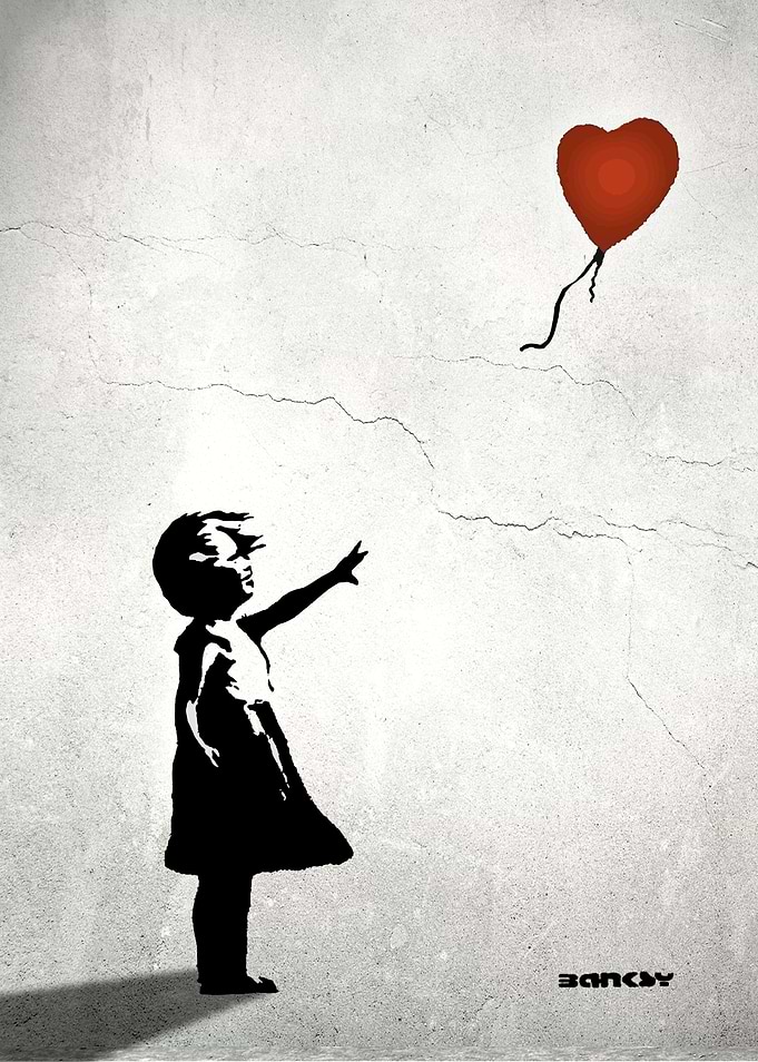 HOPE BALLOON GIRL