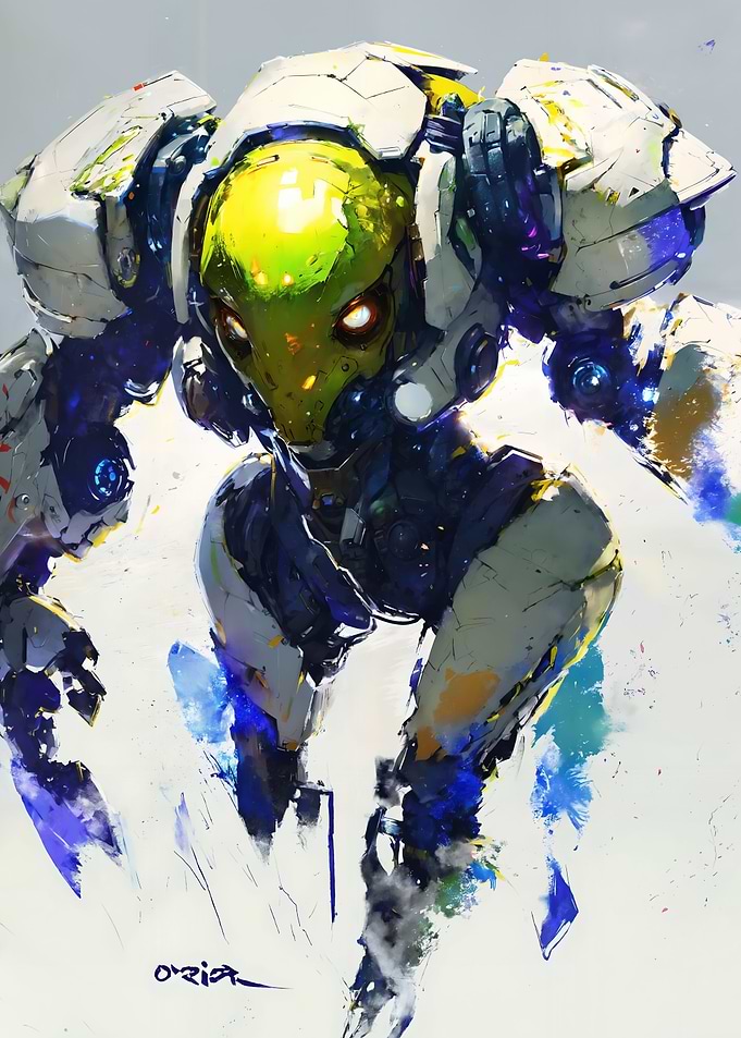 Bastion combat cyborg