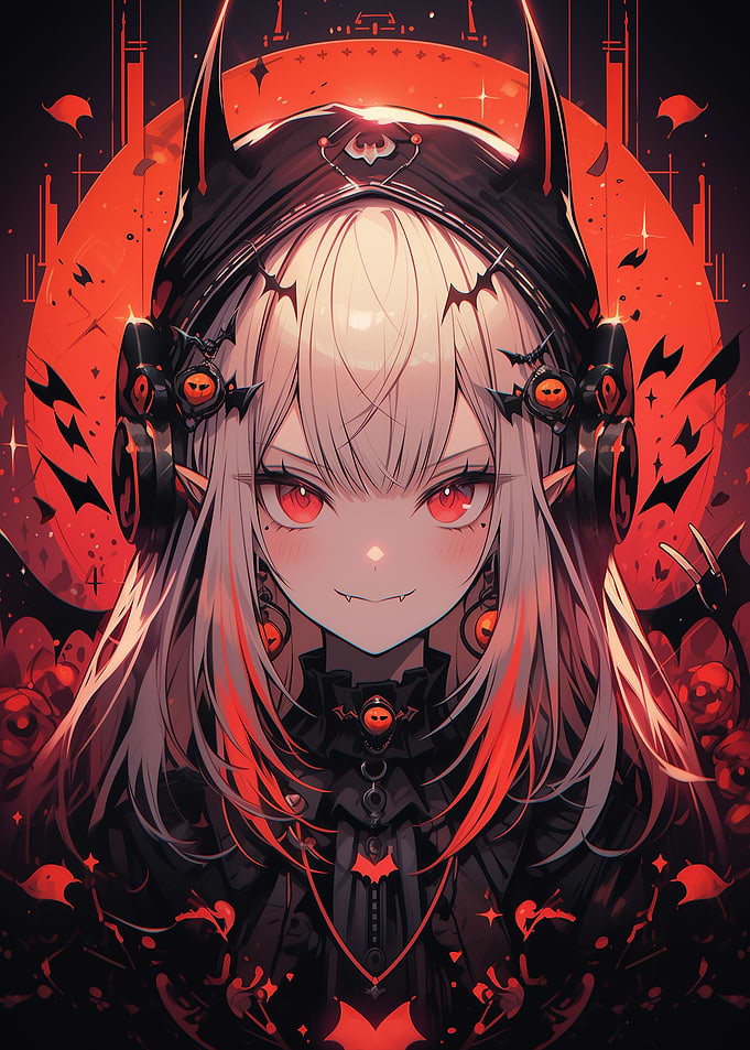 Halloween Anime Girl Cute