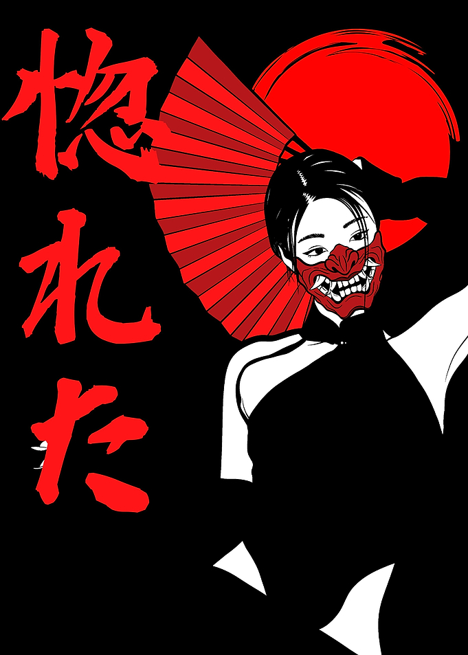 Demon oni woman