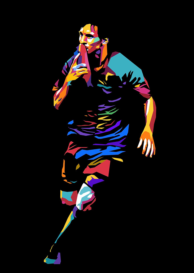 Football Pop Art