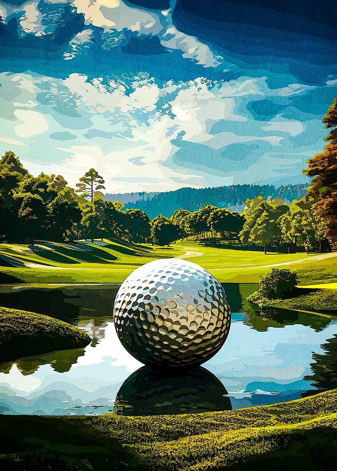 golf course landscape