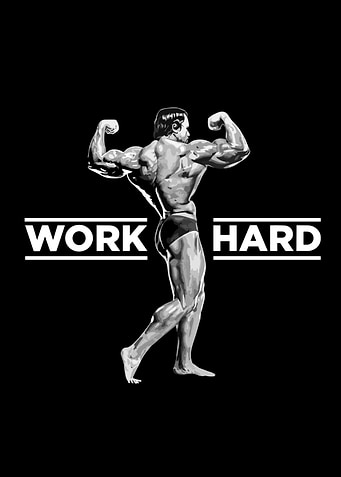 Arnold work hard