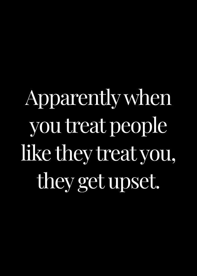 People get upset
