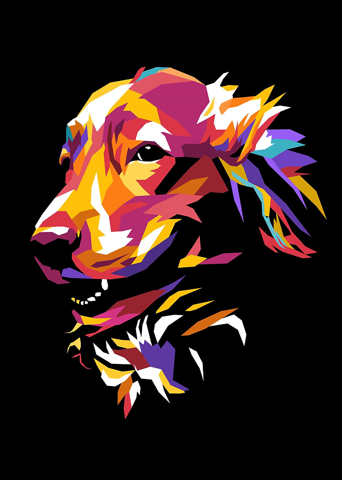 Dog Pop Art