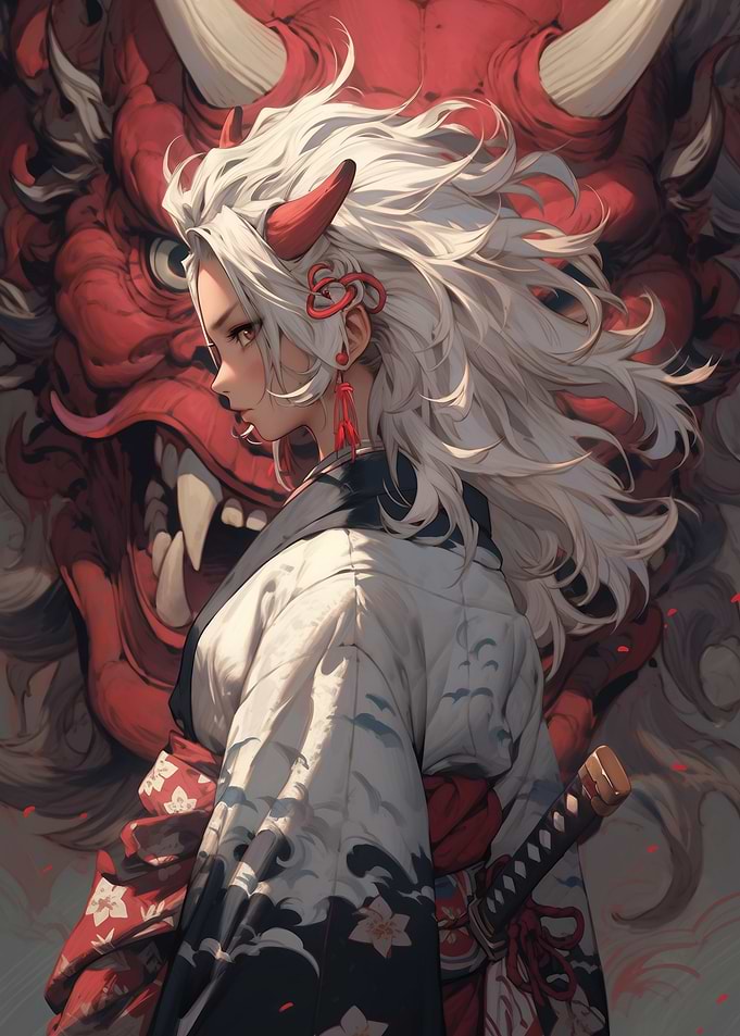 Demon Samurai Warrior
