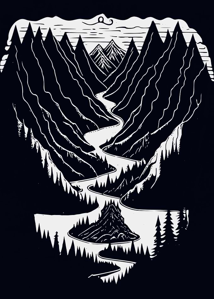 Mountains Rivers