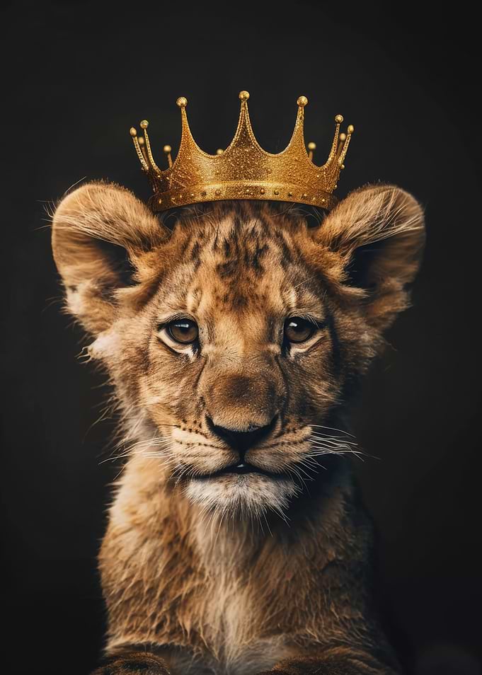 Cute Lion King