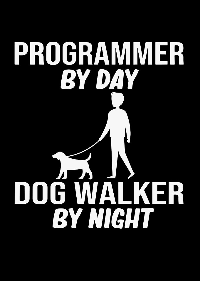 Programmer love dog
