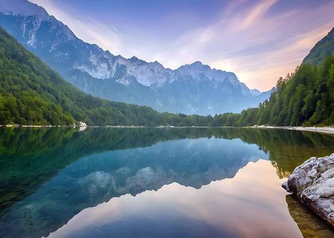 Mountains at Lake Forest