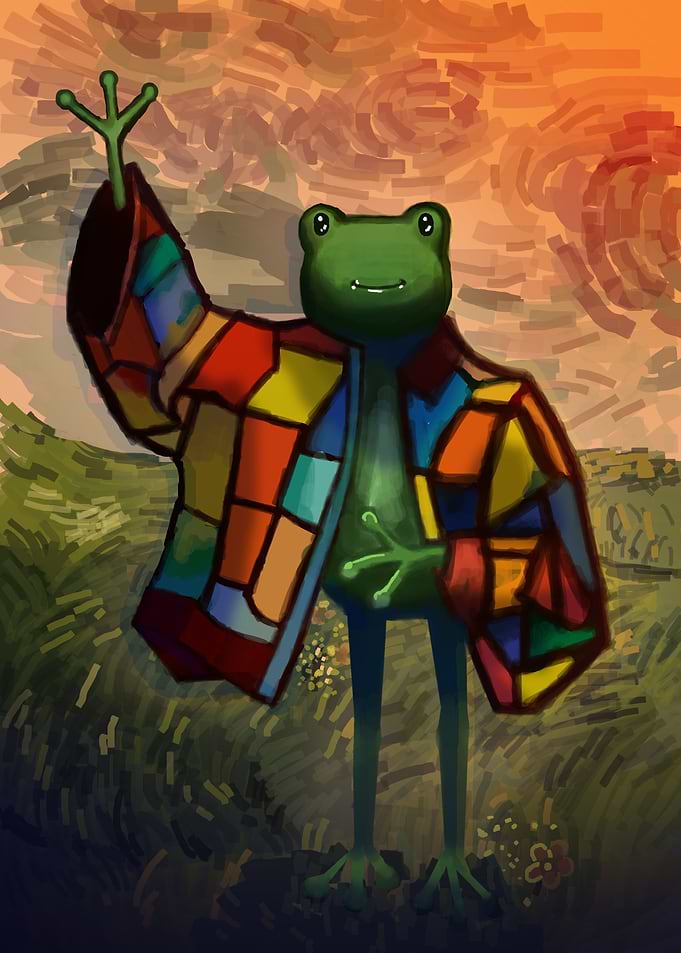 fashion frog