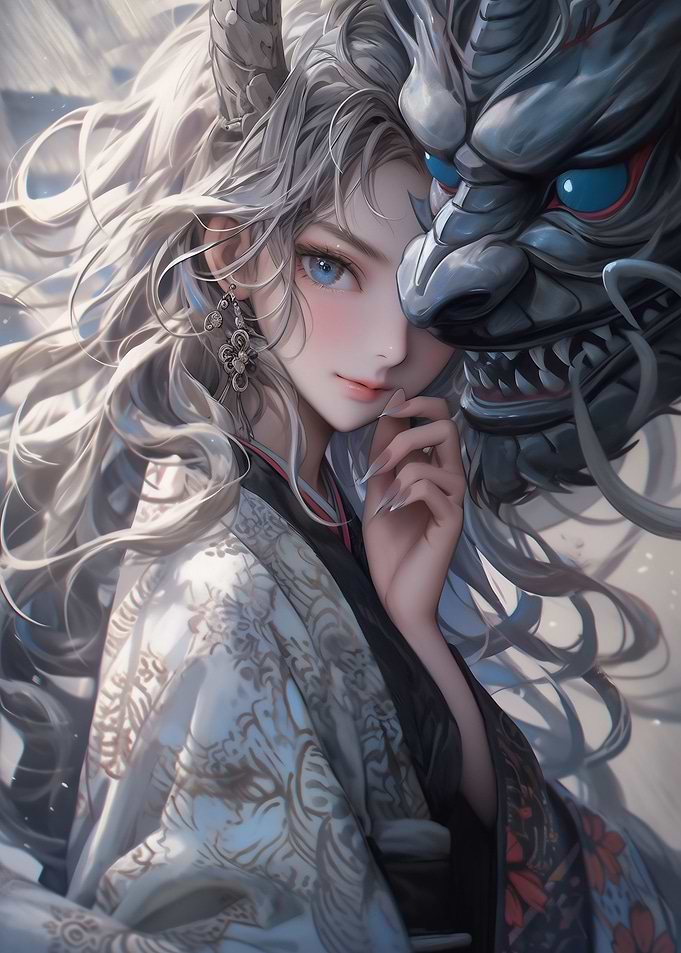 Dragon Samurai Girl