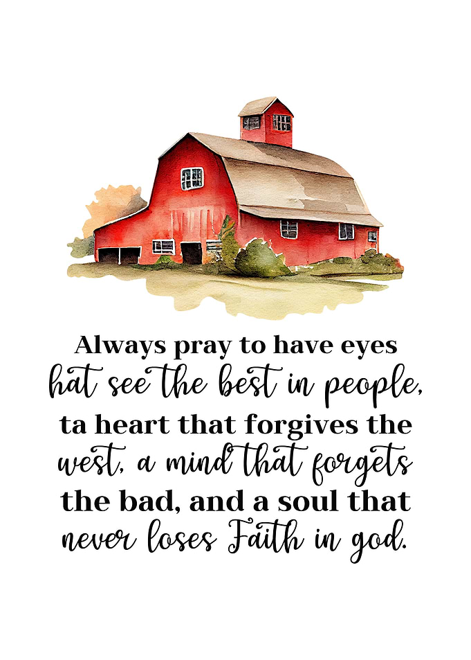 Pray and Faith