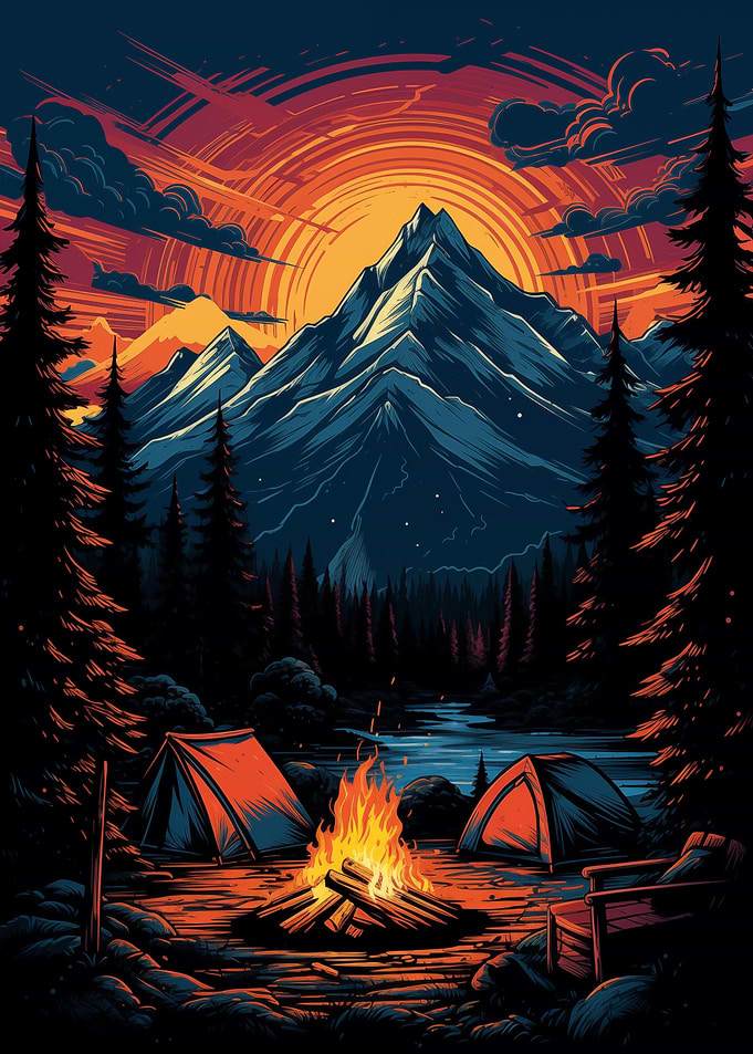 The Mountain Campfire