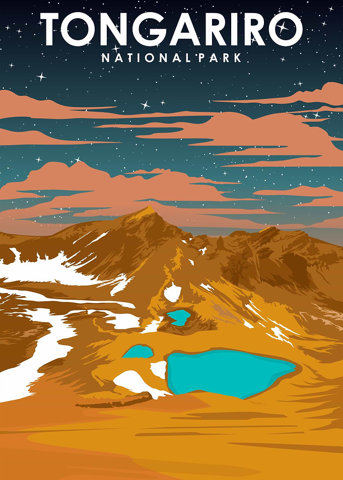 Tongariro at Night
