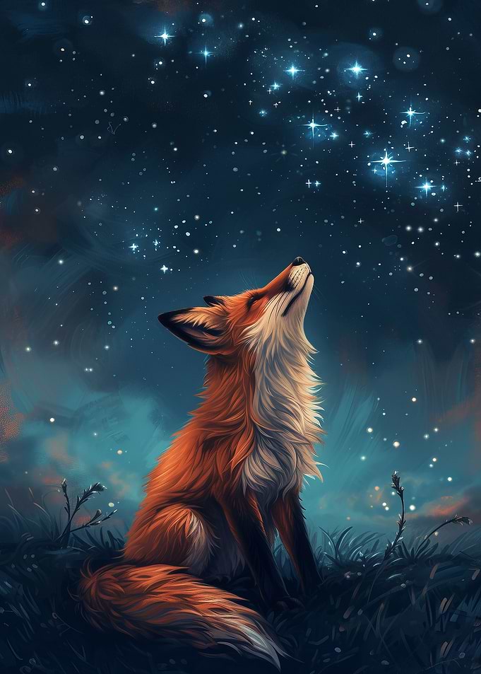 Fox In Forest