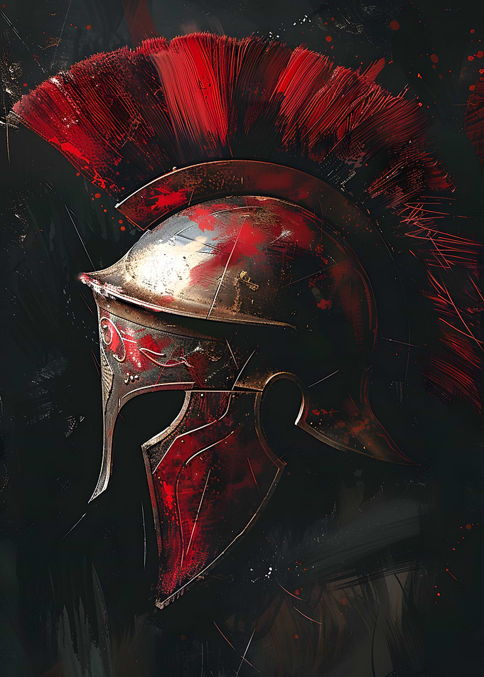 Crimson Roman Guardian