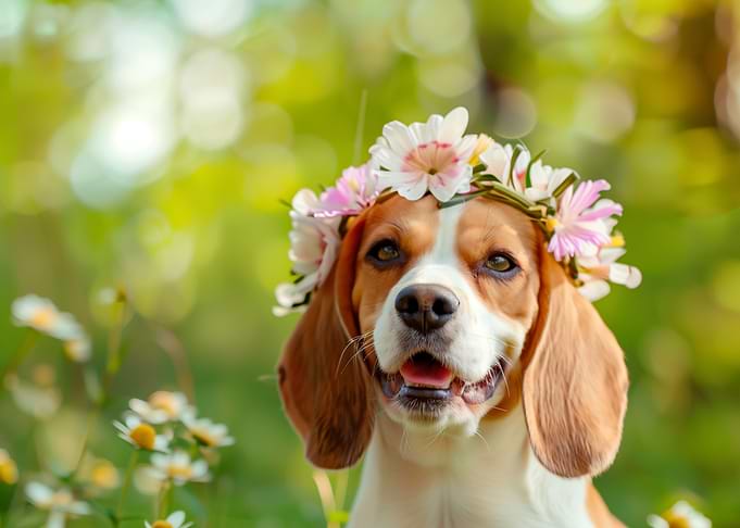 Beagle dog