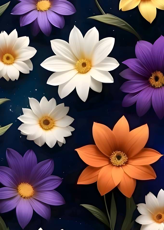 background fowers