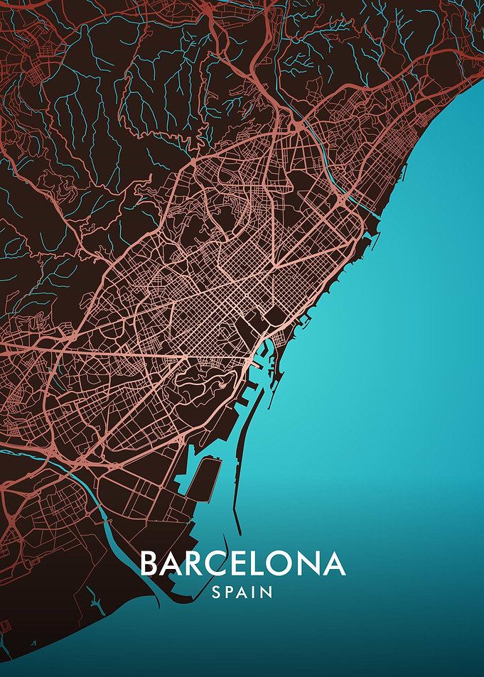 Barcelona Map