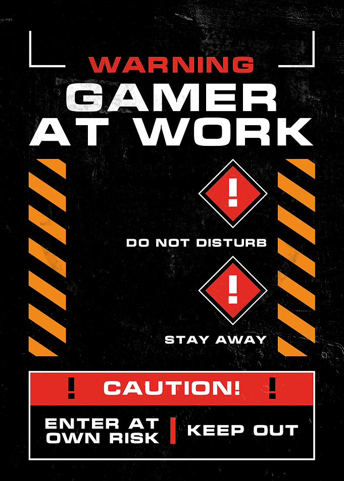 Warning Gamer