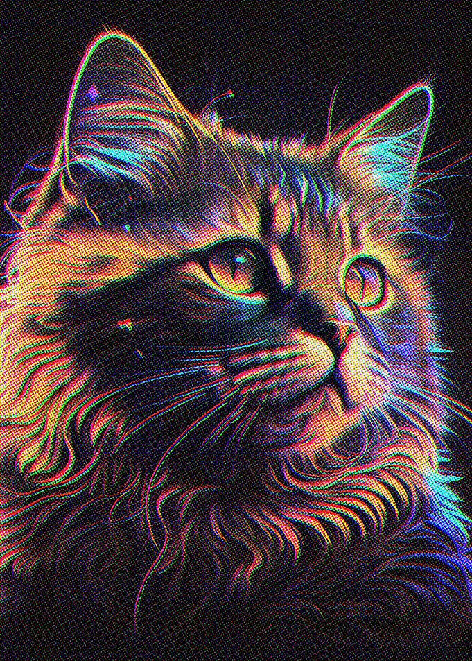 Cute Cat Art