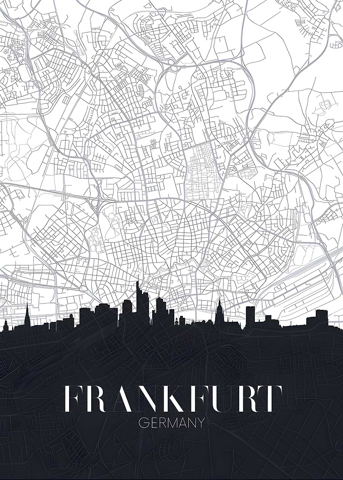 frankfurt map