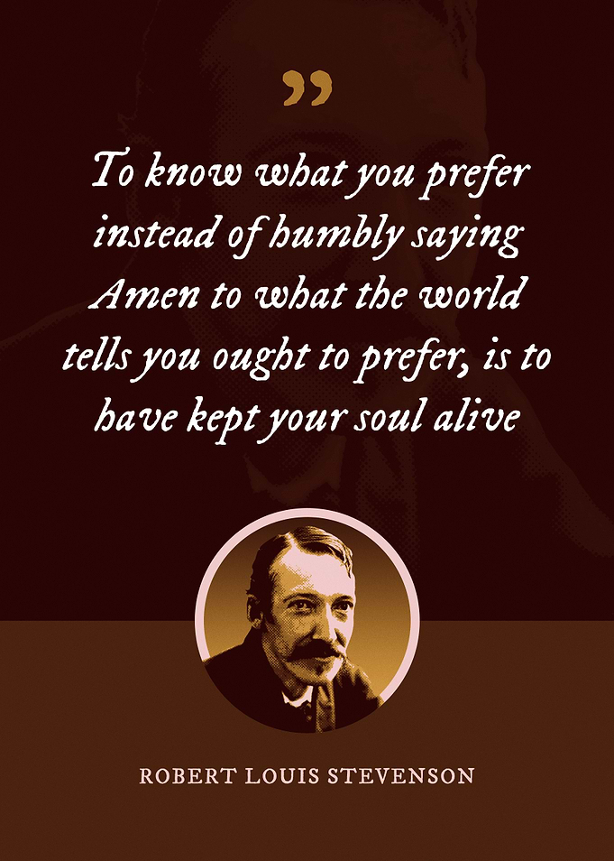 To know what you prefer