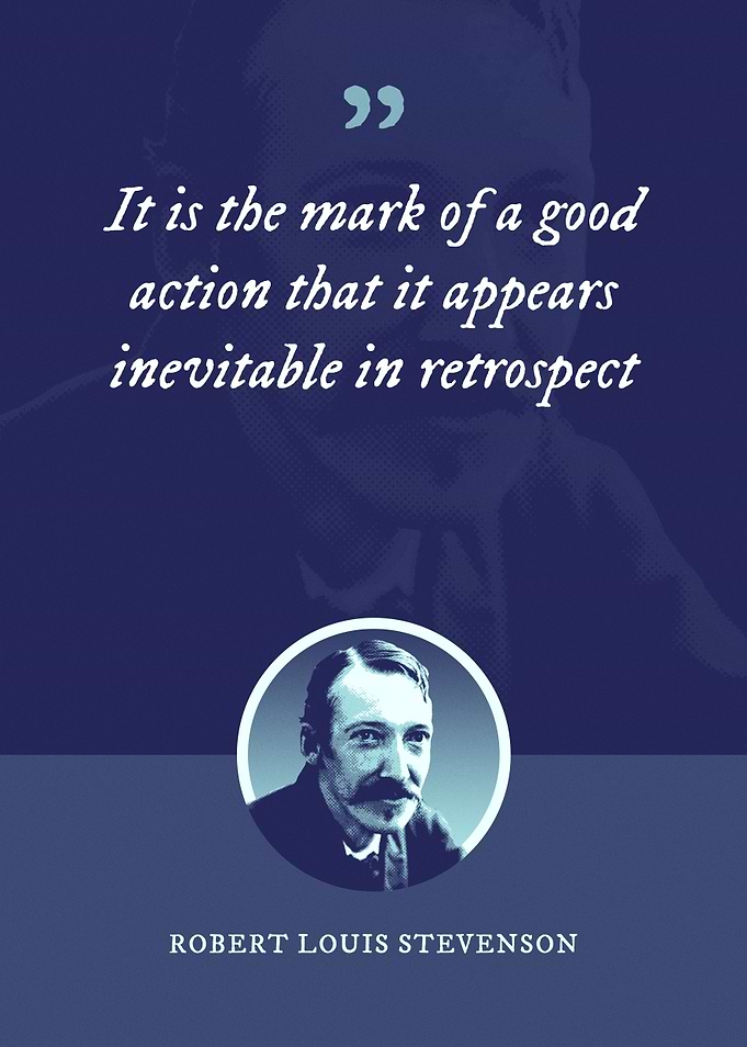 It is the mark of a good