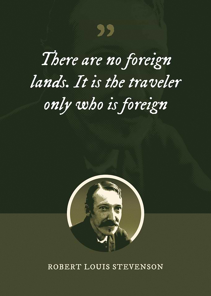 There are no foreign lands