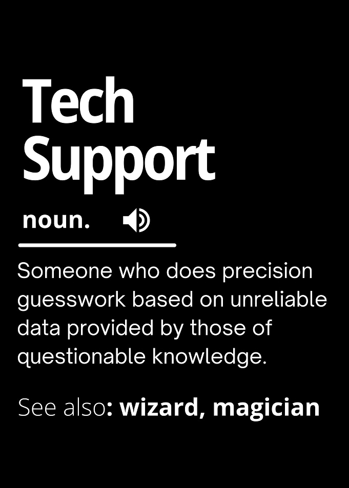 Tech Support definition