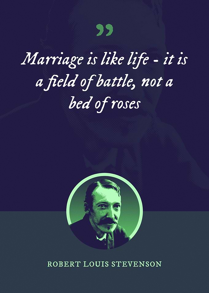 Marriage is like life