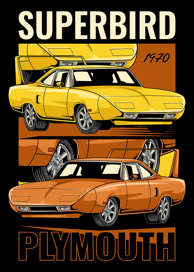Vintage Superbird Car