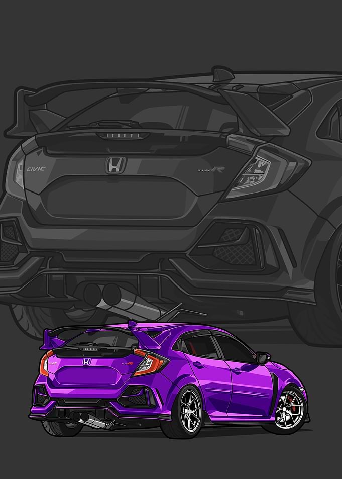 civic type r violet