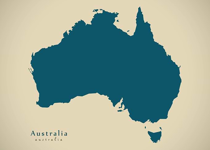 Australia map
