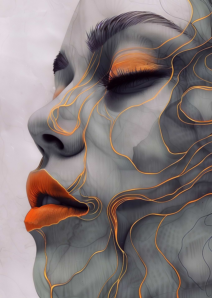 Woman face photo 10