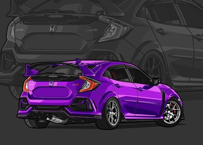 civic type r violet