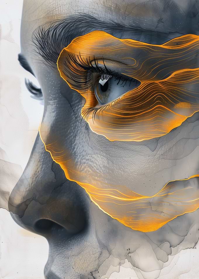 Woman face photo 7