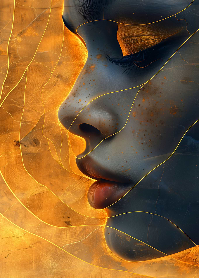 Woman face photo 6