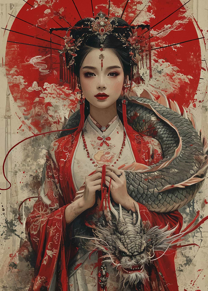 Geisha Japanese Samurai