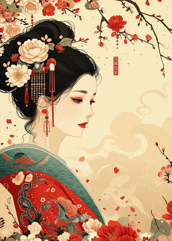 Geisha Japanese Samurai