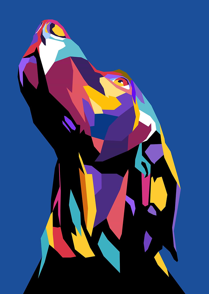 Dog Pop Art