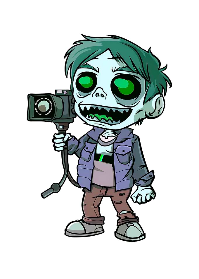 Cameraman Zombie