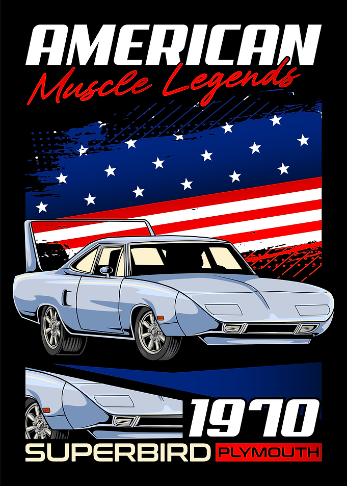 Vintage Superbird Car