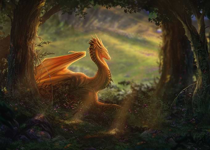 Spring Morning Dragon