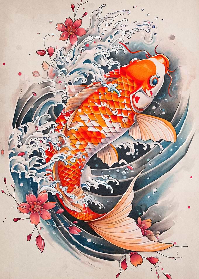 Koi Fish Japan