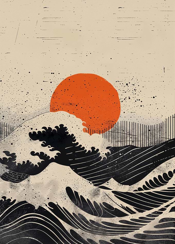 Dripping Sunset