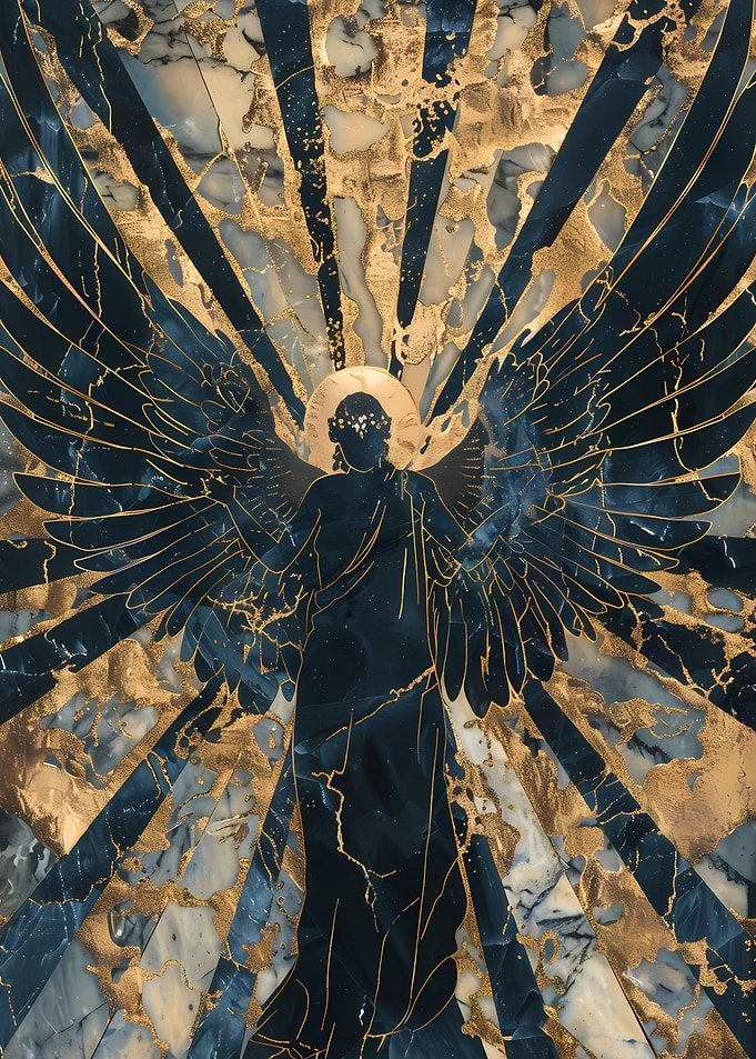 Marble Celestial Angel