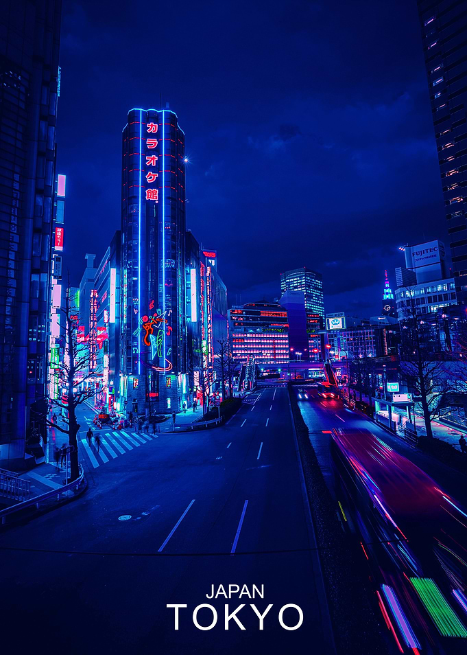 japan tokyo cyberpunk