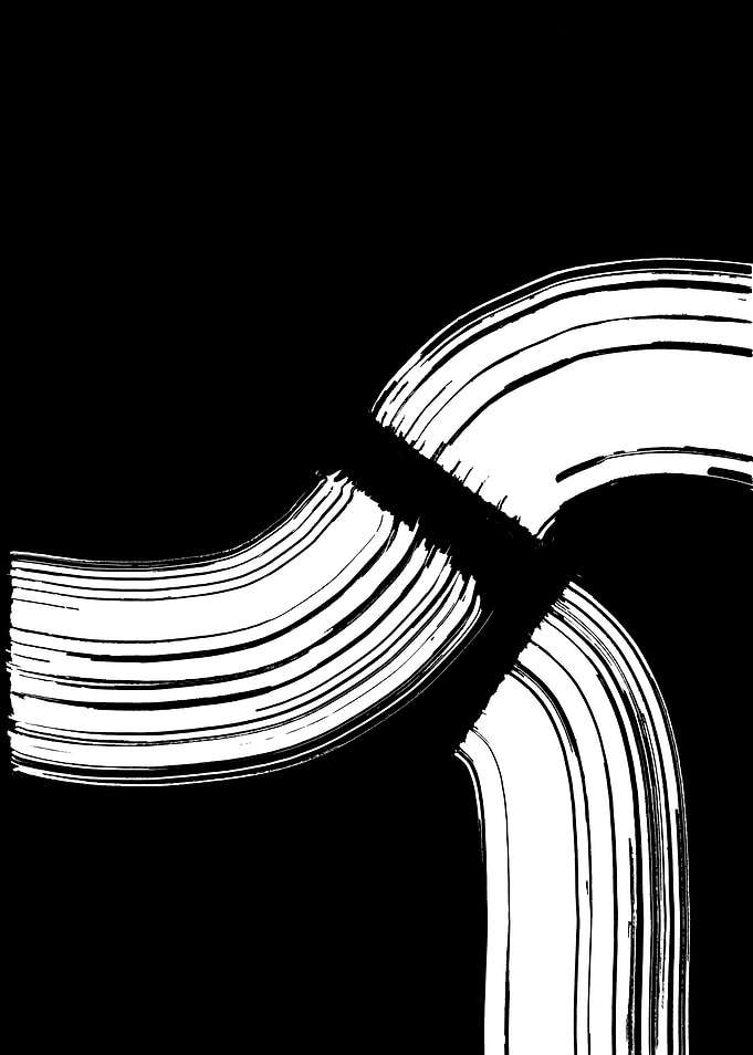 Black white ink